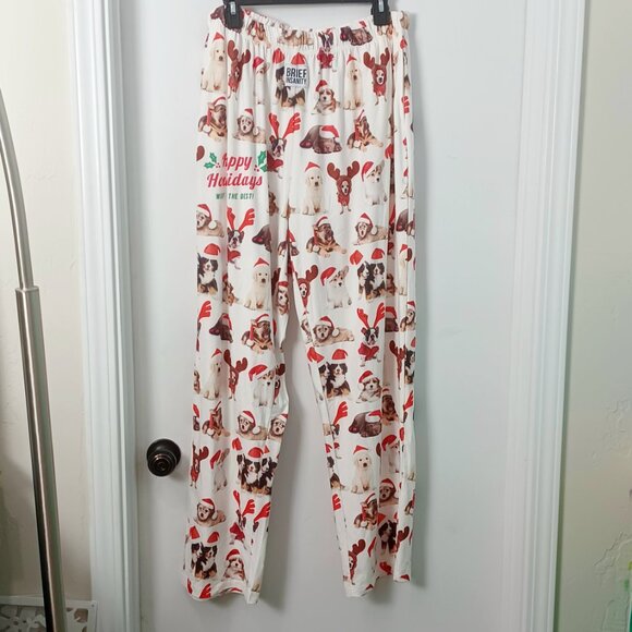 Brief Insanity size XXL dog holiday motif lounge pants, NEW WITH TAGS - Picture 1 of 4